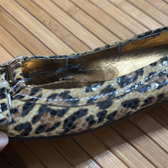 Anne Klein Fkex Leopard Print Women's Flats - Picture 5 of 5